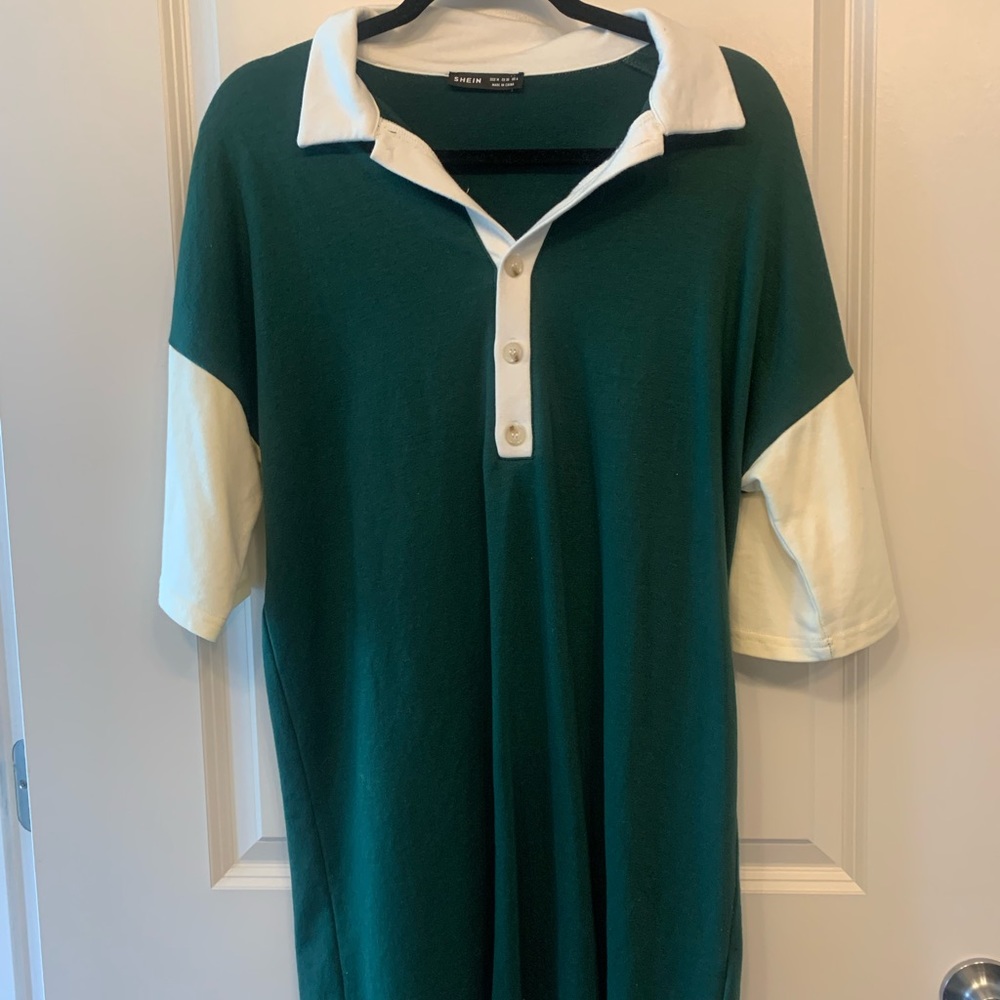 Trendy polo dress